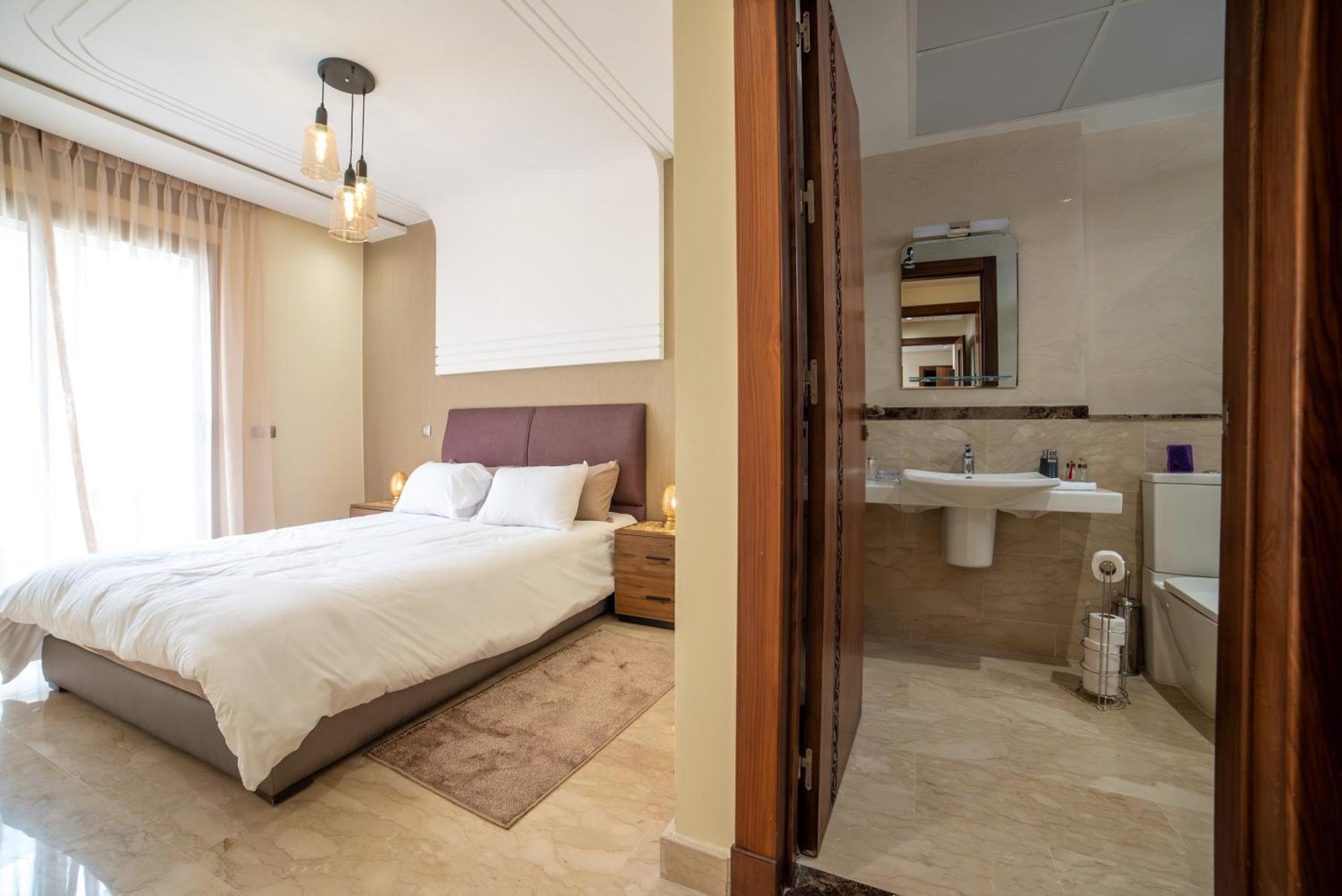 Luxury Seafront Apartment 101Sqm With Wi-Fi And Parking Agadir Dış mekan fotoğraf