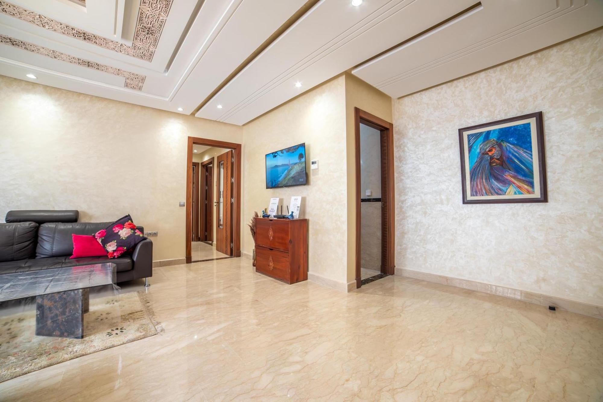 Luxury Seafront Apartment 101Sqm With Wi-Fi And Parking Agadir Dış mekan fotoğraf